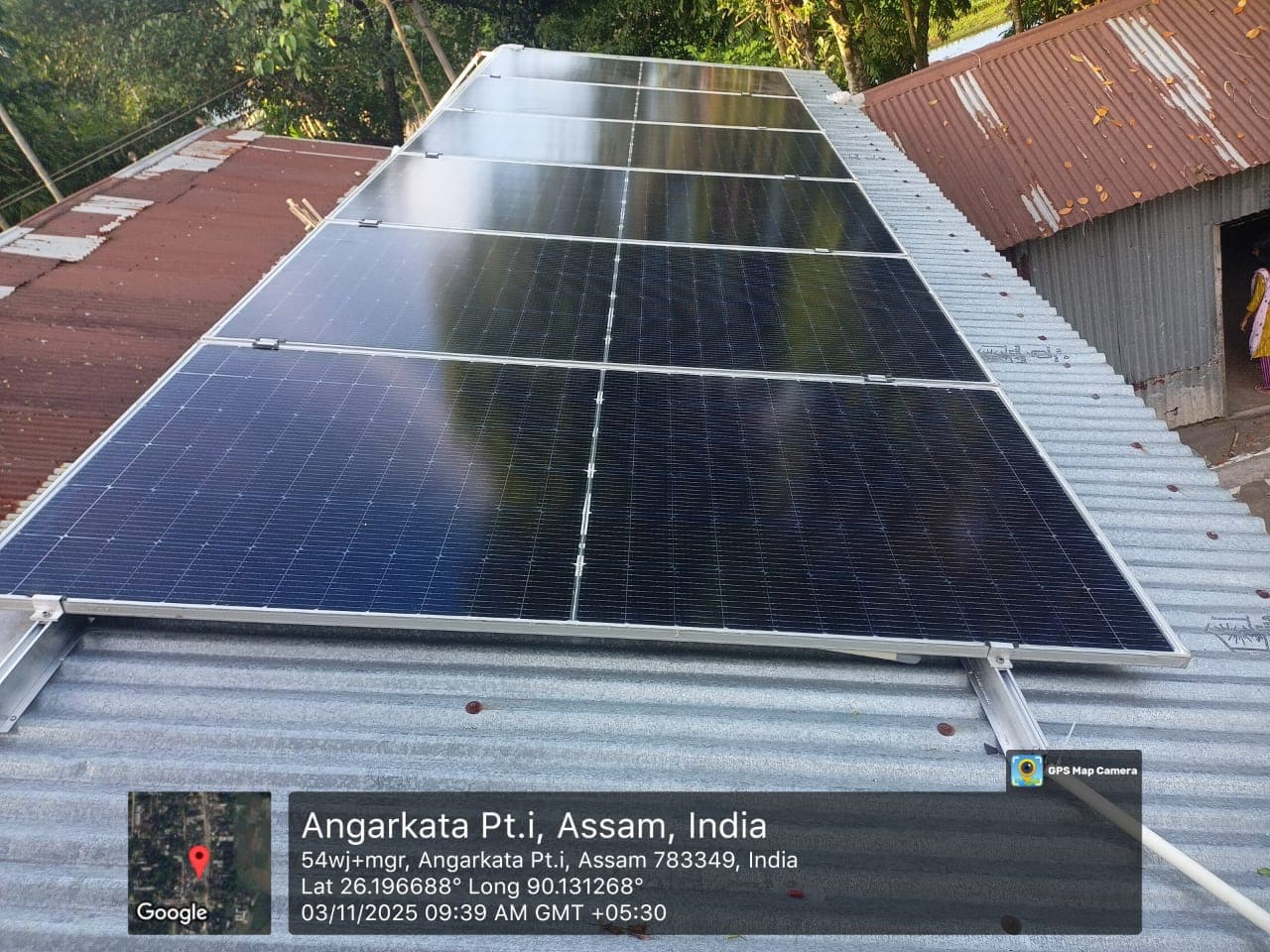 Residential Rooftop Installation